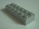 LEGO® los onderdeel Steen in kleur Parel Lichtgrijs 2456